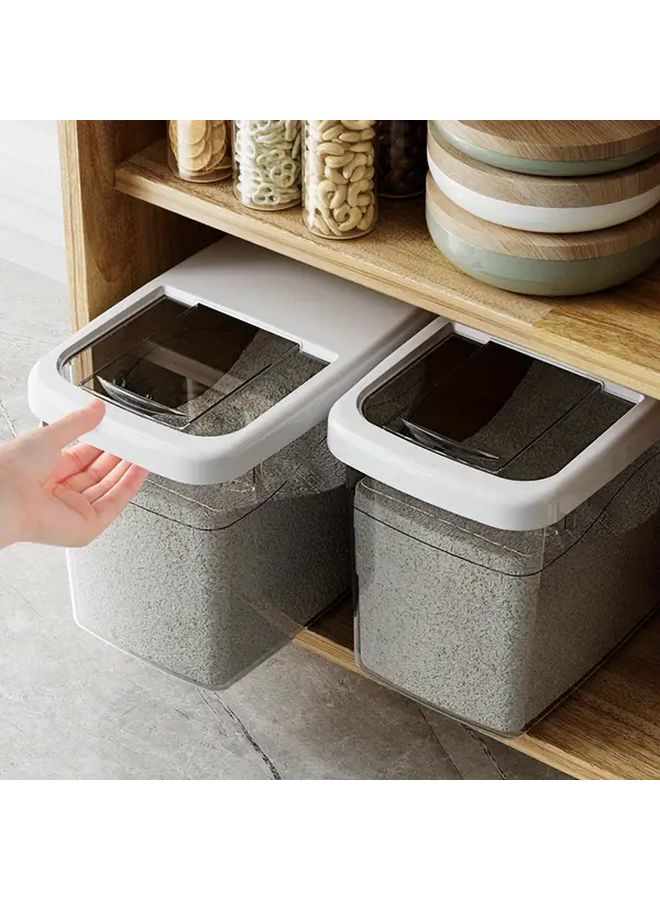 Large Capacity Sealed Rice Container 16 5 Lbs And 27 5 Lbs Options Insect Moisture Resistant Food Storage - Image 4